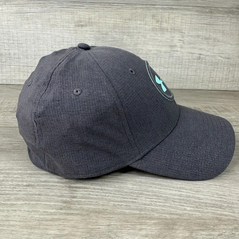 Under Armour Jordan Spieth Tour Golf Cap Mens L/XL Charcoal Gray Fitted Hat